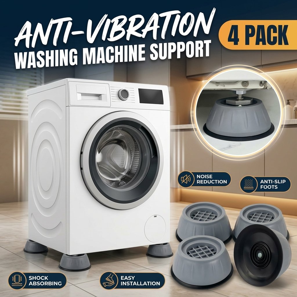 Anti-Vibration Washing Machine Feet Pads